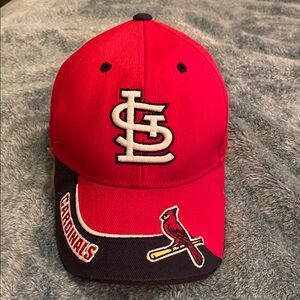 Y2K St. Louis Cardinals Red MLB Baseball Cap